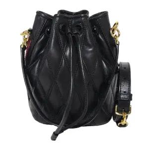 [롯데백화점]BALLY DONAE 퀼팅 버킷백 DONAE QT F170