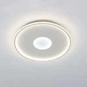 에코 엘루즈 CK-0173/CK-0172 사각/원형 방등 LED 인테리어 침실 조명 플리커프리 100W