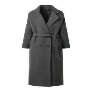 [GGPX][시즌오프] 더블 카라 벨티드 누빔 롱 코트 (GODJH014D)