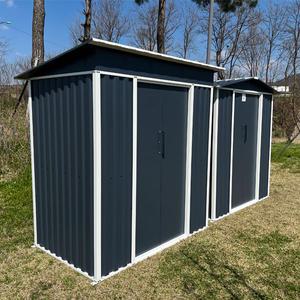 레드와이 조립식창고 6x4 슬로우타입 플랫타입 조립이 쉬운 스틸 프리미엄 야외 미니 소형 이동식 간이 전원주택