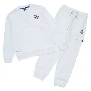 [에스핏]PSG 테잎 라운드 세트 상하복 - 화이트멜란지그레이 (SJZ101MKTR77)_CJ