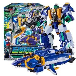 메탈카드봇S 딥바이트 잠수함 변신 로봇 로보트 장난감