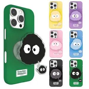 갤럭시  A23 A24 A33 A34 A53 A54 하드케이스 + 그립 톡홀더 세트 정품 TRY 몽몽라벨 3D슬림