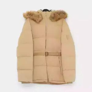 버버리 B패치로고 벨티드 후드퍼 여성 패딩 8099897
