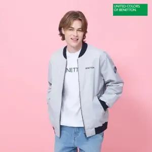 [최초가 129 000원]베네통스포츠 25SS 블루종 보머점퍼