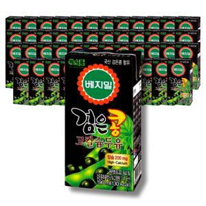 베지밀 검은콩 고칼슘 두유 190ml 48개