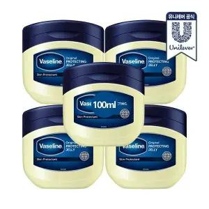 바세린 퓨어스킨 젤리 오리지날 x 100ml x 5개