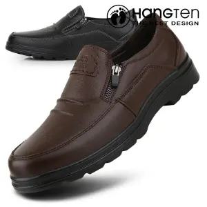 [행텐] 소가죽 지퍼 남성로퍼 슬립온 캐주얼구두 스니커즈 남자신발 캐주얼화 활동화