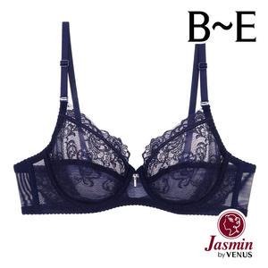 [자스민by비너스]B-E컵 시스루 레이스 홑겹 풀컵 브라1종(JBRA026)75B-85E