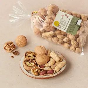 국산 대보름 부럼 (영동 피호두, 여주 피땅콩)