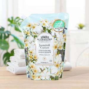 르샤트라 보타닉 고농축 섬유유연제 자스민 코튼 1.5L 리필 X 6개