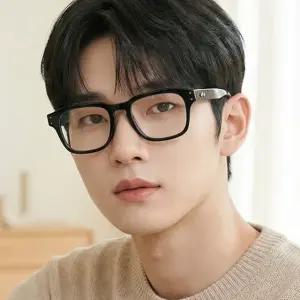 페라가모 안경테 SF2958 001 명품 사각 블랙 뿔테 패션