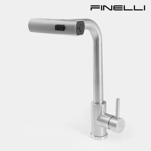 FINELLI 무광 스텐 SUS304 와이드 폭포수 주방수전