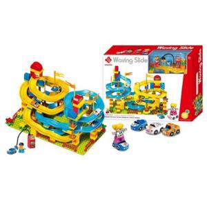 스모네오 레고 옥스포트 통큰블록 레이싱 슬라이드 195pcs 어린이 선물