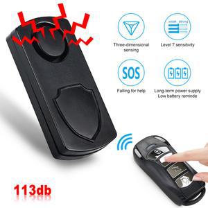 오토바이 바이크 도난 방지 방수 무선 원격 제어 자전거 보안 경보 도난경보기 오토바이경보기 bicycle alarm 도난방지경보기