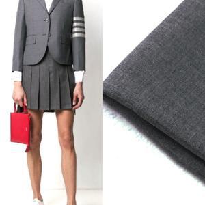 이태리 수입원단 대폭 썸머 울100 수트정장의류원단 멜톤 그레이