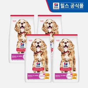 힐스 강아지사료 어덜트 11+ 스몰 앤 미니 2kg x 4개 (2533)