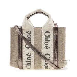 [롯데백화점]끌로에 [라벨루쏘] SS25 여성 미니 우디 토트백 CHC25SP237O81 074