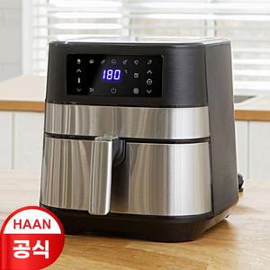[한경희] 에어프라이어 5L 대용량 / SUS304 스테인레스 이중 바스켓