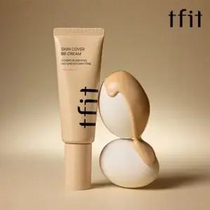 티핏 스킨 커버 비비 크림 30g 홍조 타투 잡티커버 워터프루프