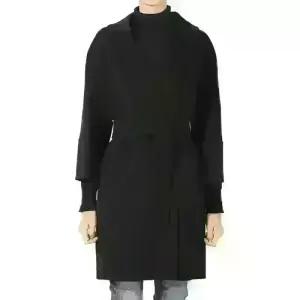 디몬트 막스마라 여성 아로나 버진 울 벨트 코트(블랙) 2529016071600 013