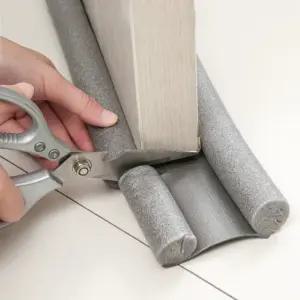 문풍지 방문 틈새 문틈 소음 빛 차단 발끼임방지 문틈막이 외풍차단