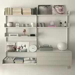 미드센츄리 비초에 선반 레어로우 모듈가구 거실 선반 디터람스 선반 철제 모듈선반