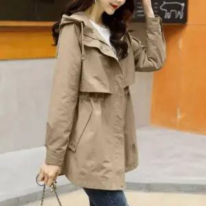 잠바 여성 후드 점퍼 빅사이즈 야상 봄 자켓 가을