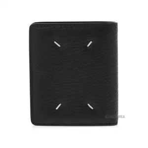 [라벨루쏘] [메종 마르지엘라] FW25 여성 스티치 레더 폽퍼 지갑 S56UI0140 P4455 T