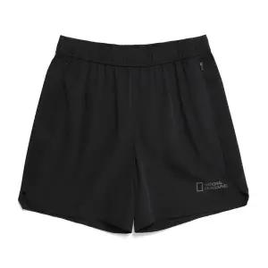 [내셔널지오그래픽] N232UHP810 베이직 핏 4부 하프 팬츠 CARBON BLACK