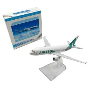 에어서울 비행기 모형 여객기 다이캐스트 16CM A320