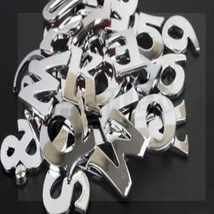 1P 입체 디자인 이니셜문자 실내간판 입체문자판 문자판