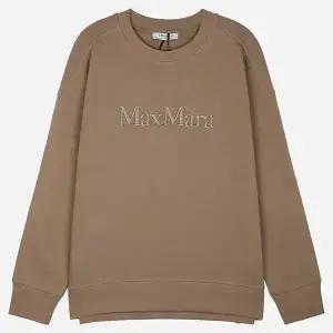 막스마라 5F 2529926013600 002 자수 로고 크루넥 맨투맨 비스코토