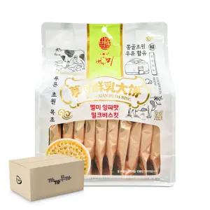 별미 양파맛 밀크 비스킷 308g (1박스-16개) 몽골과자 단짠 크래커