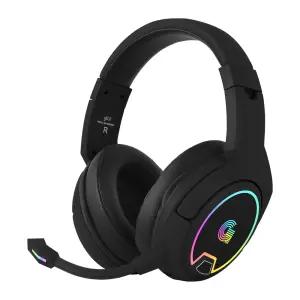 지클릭커 슈퍼히어로 G-SHOT C타입 버추얼7.1 ENC 블루투스 무선 게이밍 헤드셋 GH-WB4000 블랙