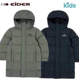 [백화점발] 아이더 키즈 후드 롱 다운 패딩 자켓 코트