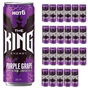 롯데 핫식스 더킹 퍼플 그레이프 355ml x 24캔