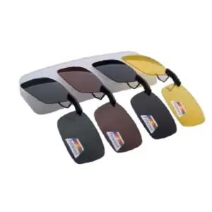 편광선글라스 안경선글라스 안경에끼우는 위에 여자 클립 쓰는 남자 무테 편광