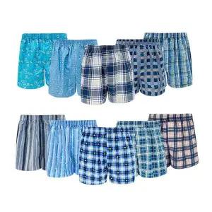 란젤 남성 국산 순면 트렁크 10매 사각팬티 면팬티 니트박서1010313