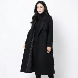 (77까지)퀼팅트렌치롱코트+벨트SET_B5W0014