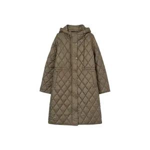 [올리브데올리브](신세계 사우스시티)다이아퀼팅 후드 롱패딩 OP5WMA15