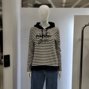 [모다아울렛][꼼빠니아]스트라이프 면 후드티셔츠 CAEW9 WKL020 453_YS