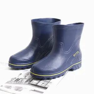 SACE 415 공기 짧은장화 성인 PVC 작업화 방수 남성장화