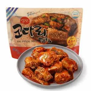 마켓큐브 전자렌지 코다리 조림 400g 4분 명태 전자레인지 간편 한끼 반찬