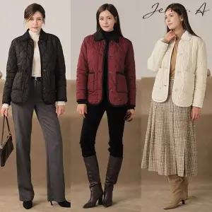 [하프클럽/]25FW  보아퍼 퀼팅 자켓 1종