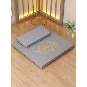 명상방석 예배매트 절방석 무릎 가부좌 좌선 108배 명상 매트 쿠션