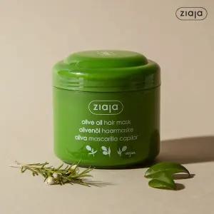[유통기한 26.08.01] 지아자 내추럴 올리브 헤어 마스크팩 200ml 2개