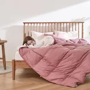 [라뽐므] 순면 40수 구스 이불 퀸 1장