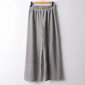 [아이우먼] 벨벳밴딩와이드팬츠 BEF731M510 빅사이즈