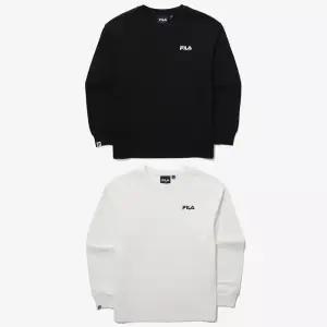 휠라 키즈 에센셜 로고 싱글 긴팔 티셔츠 FK2RLG1101X